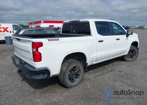 2020 Chevrolet Silverado 1500 4Wd Short Bed Lt Trail Boss из США, поврежденный, VIN 3GCPYFED8LG192676